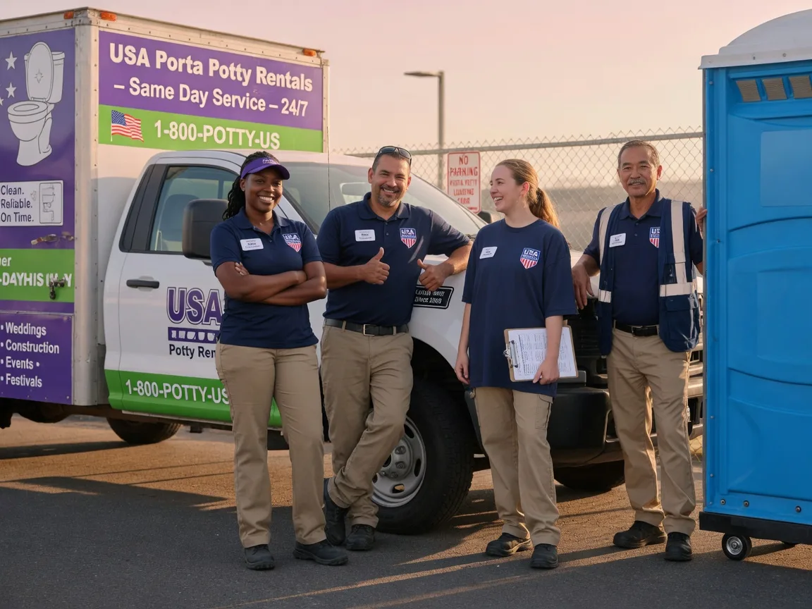 Porta Potty Rental company in Colliers, WV